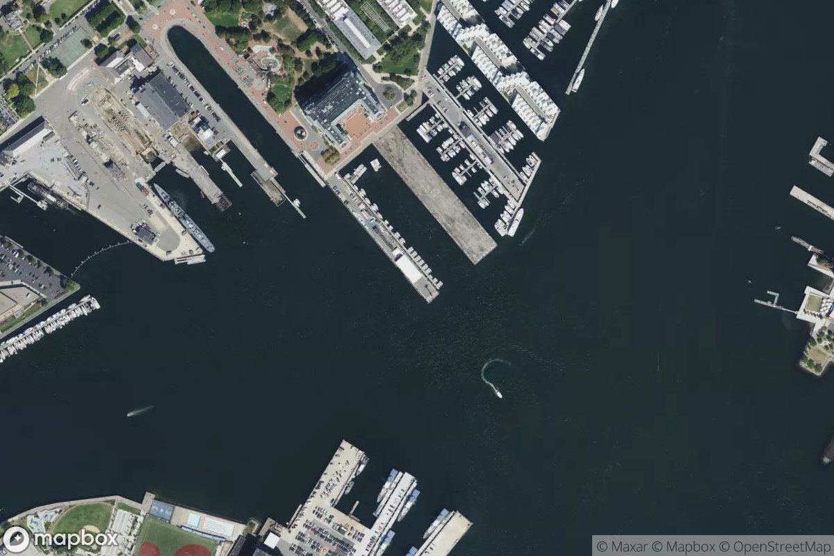 Satellite view of Courageous Sailing