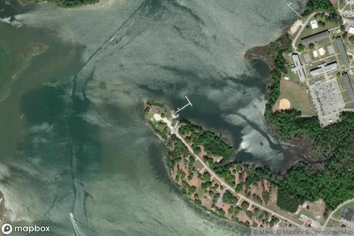 Satellite view of Courthouse Bay Marina