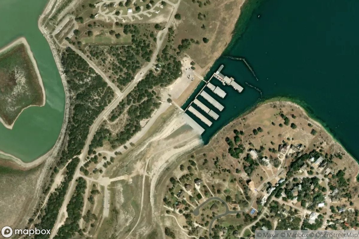 Satellite view of Cranes Mill Marina