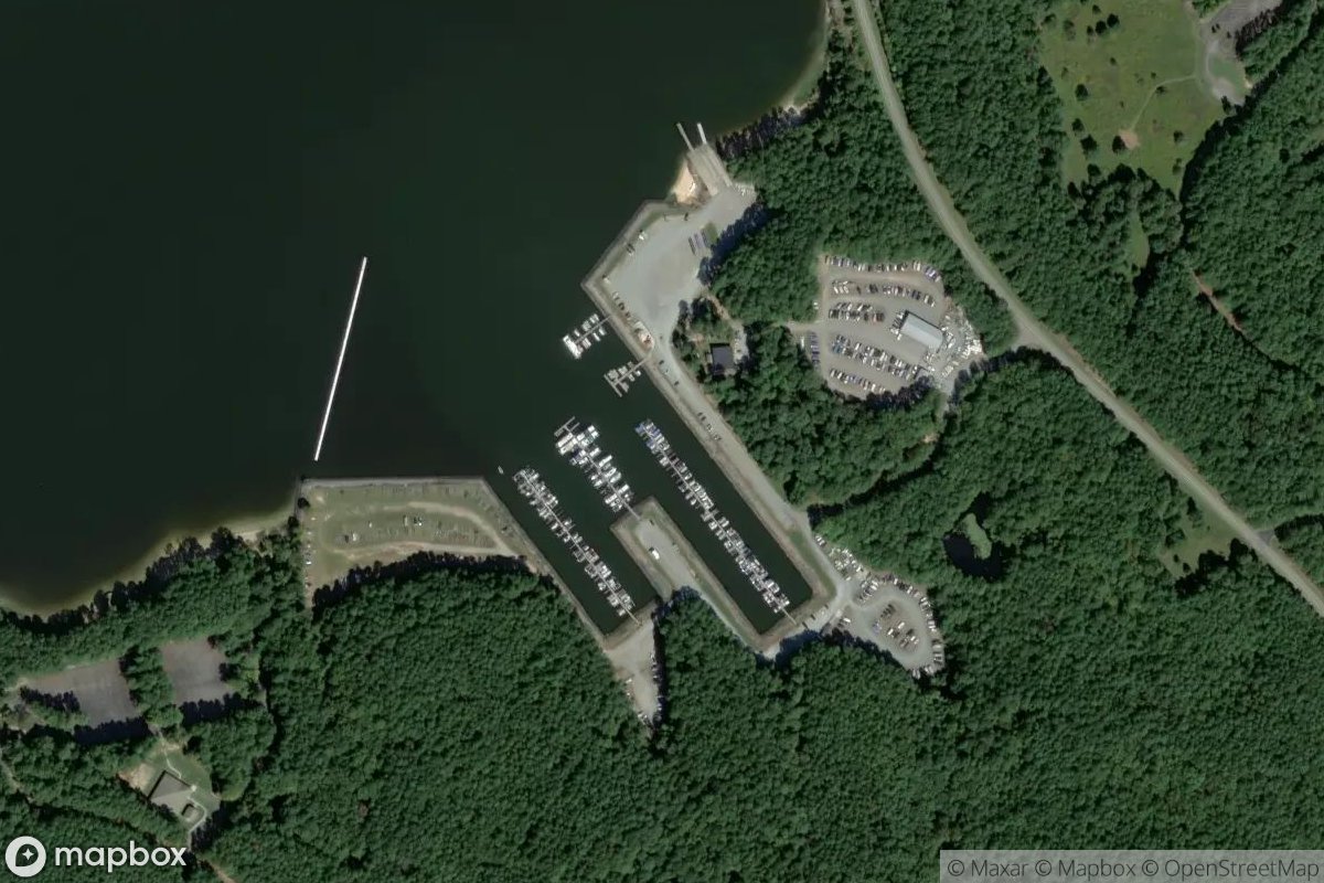Satellite view of Crosswinds Boating Center