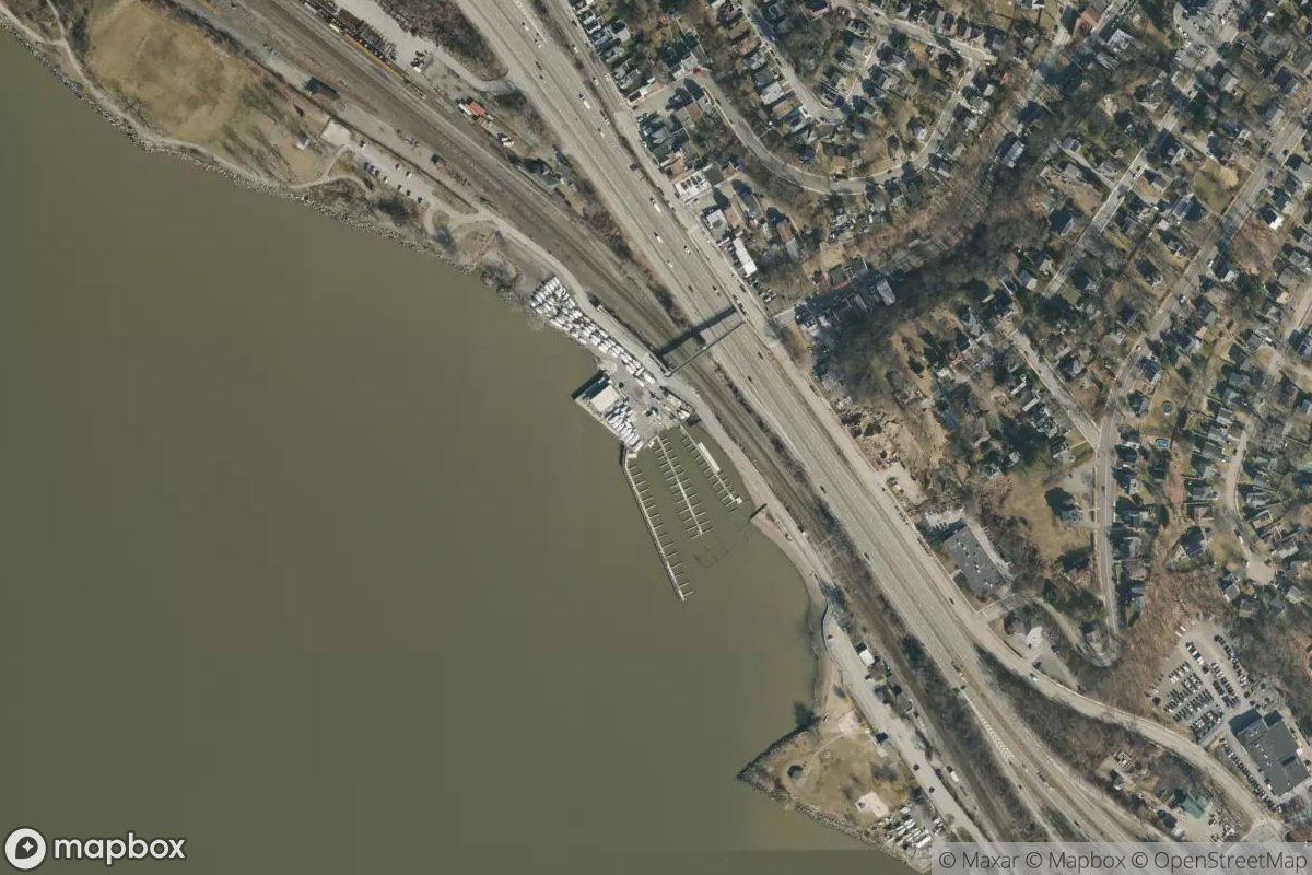 Satellite view of Croton Yacht Club