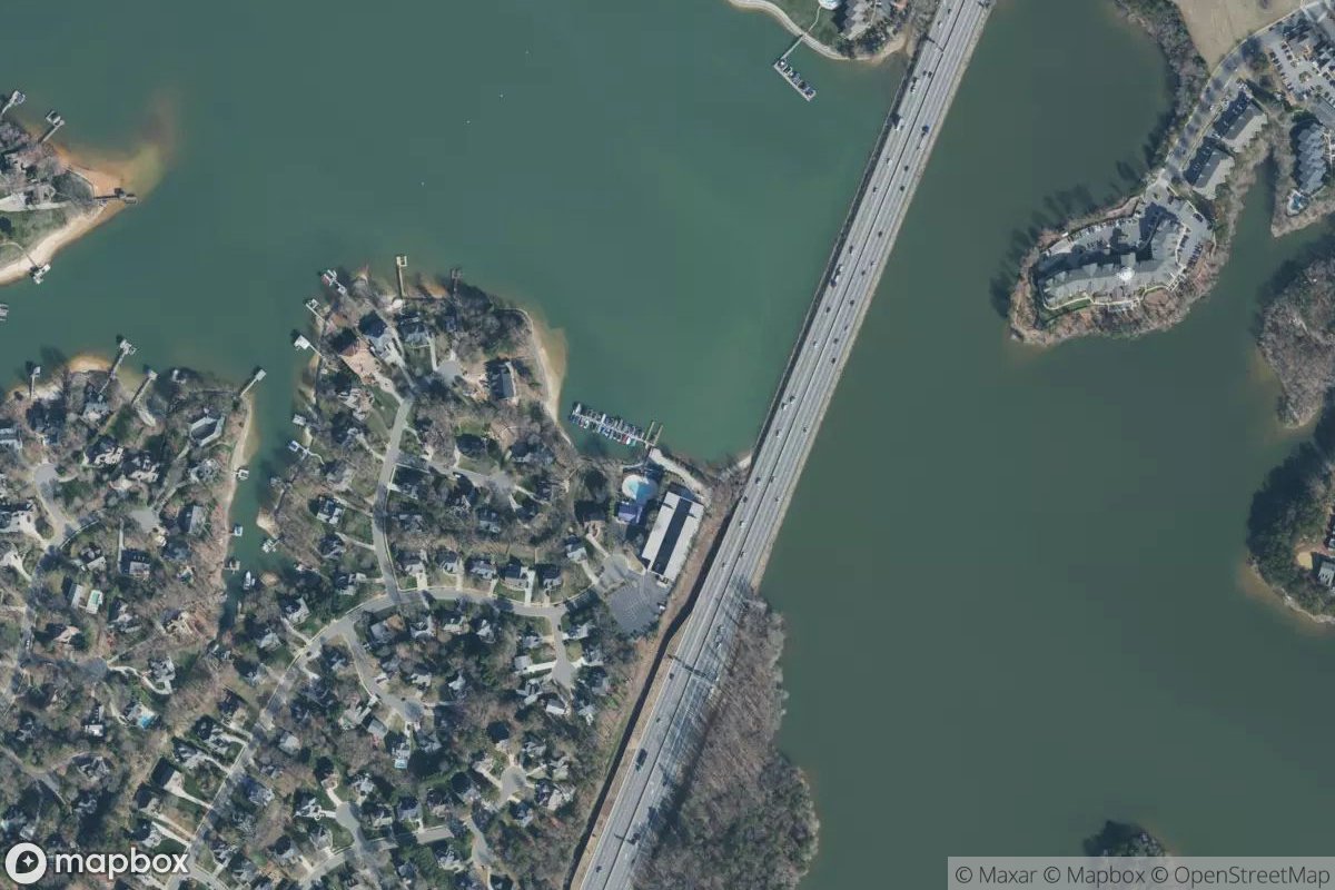Satellite view of Crown Harbor Dry Storage