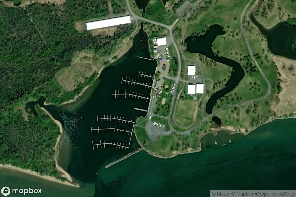 Satellite view of Crysler Park Marina
