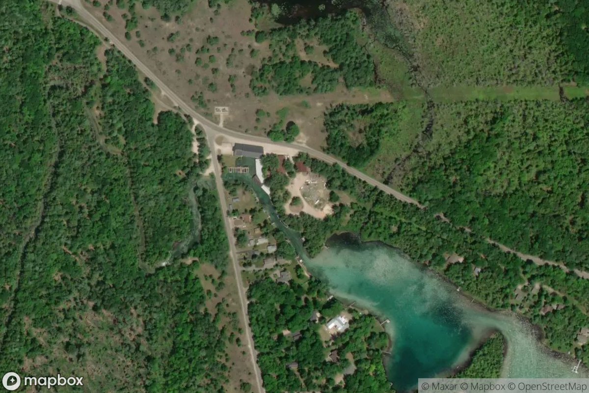 Satellite view of Crystal River Marina