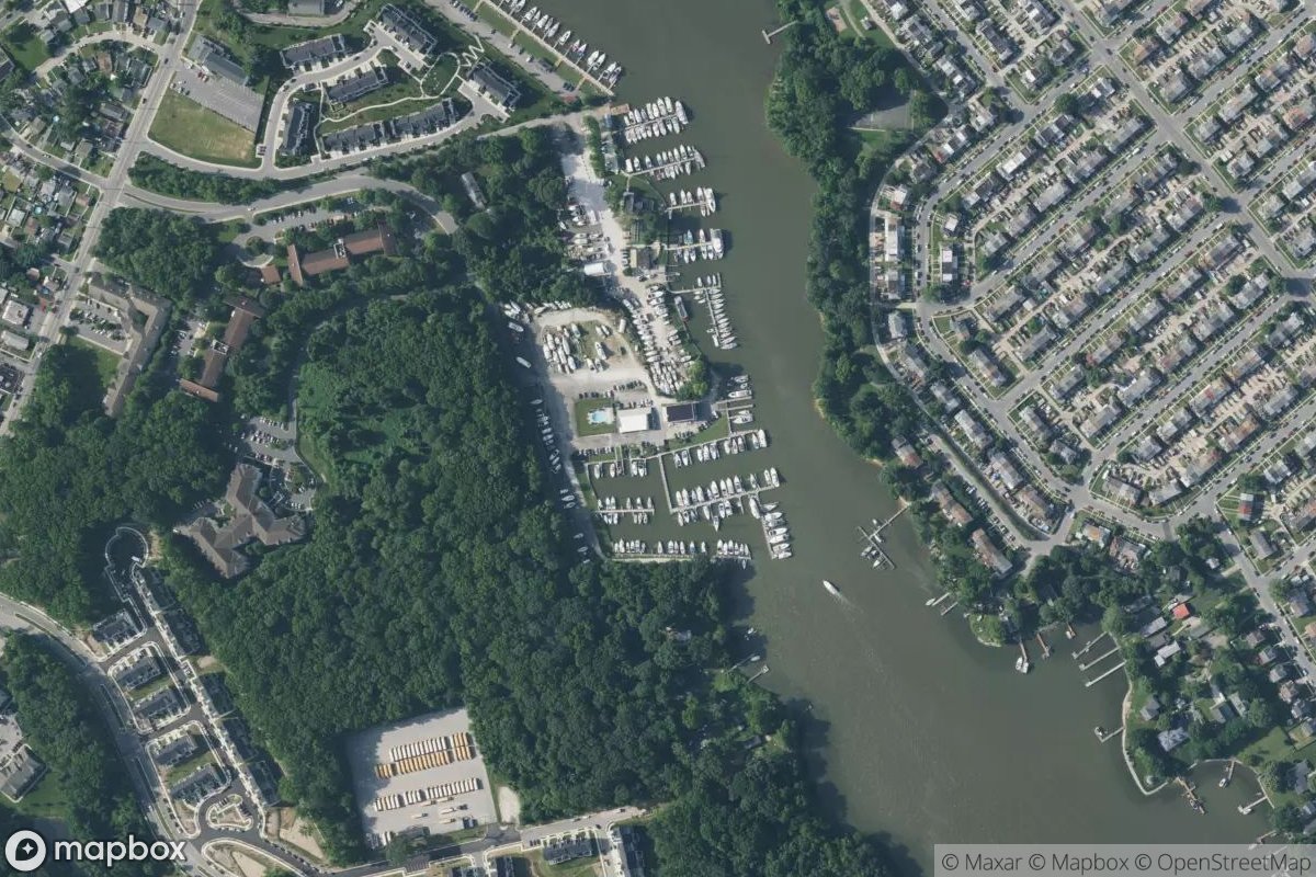 Satellite view of Cutter Marine