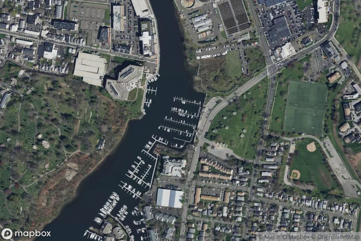 Satellite view of Czecik Marina