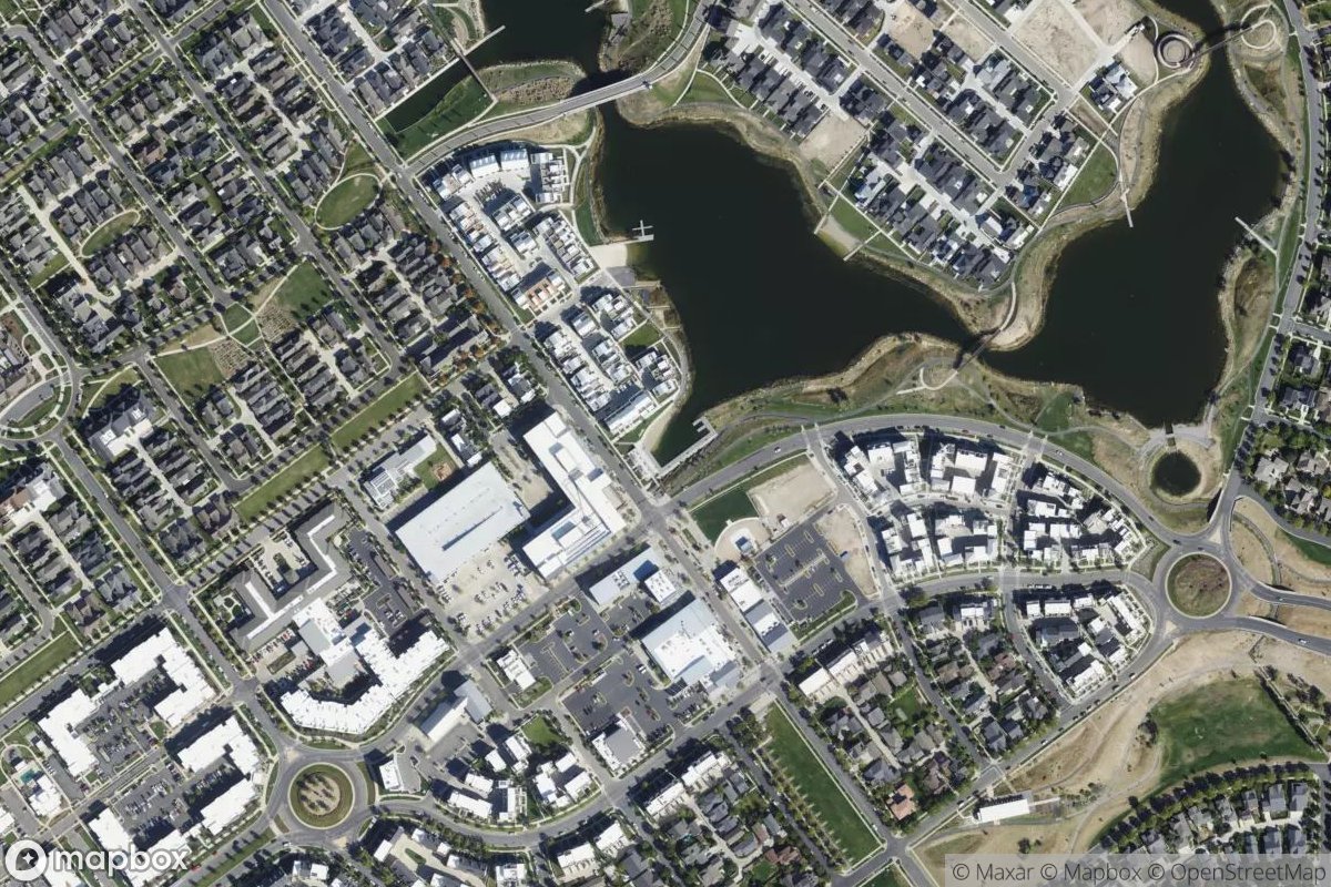 Satellite view of Daybreak Boatdock