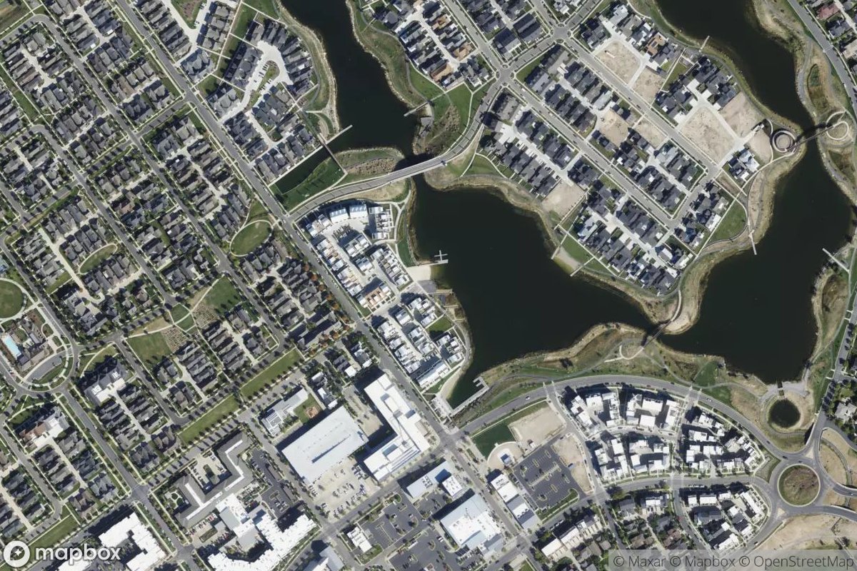 Satellite view of Daybreak Marina