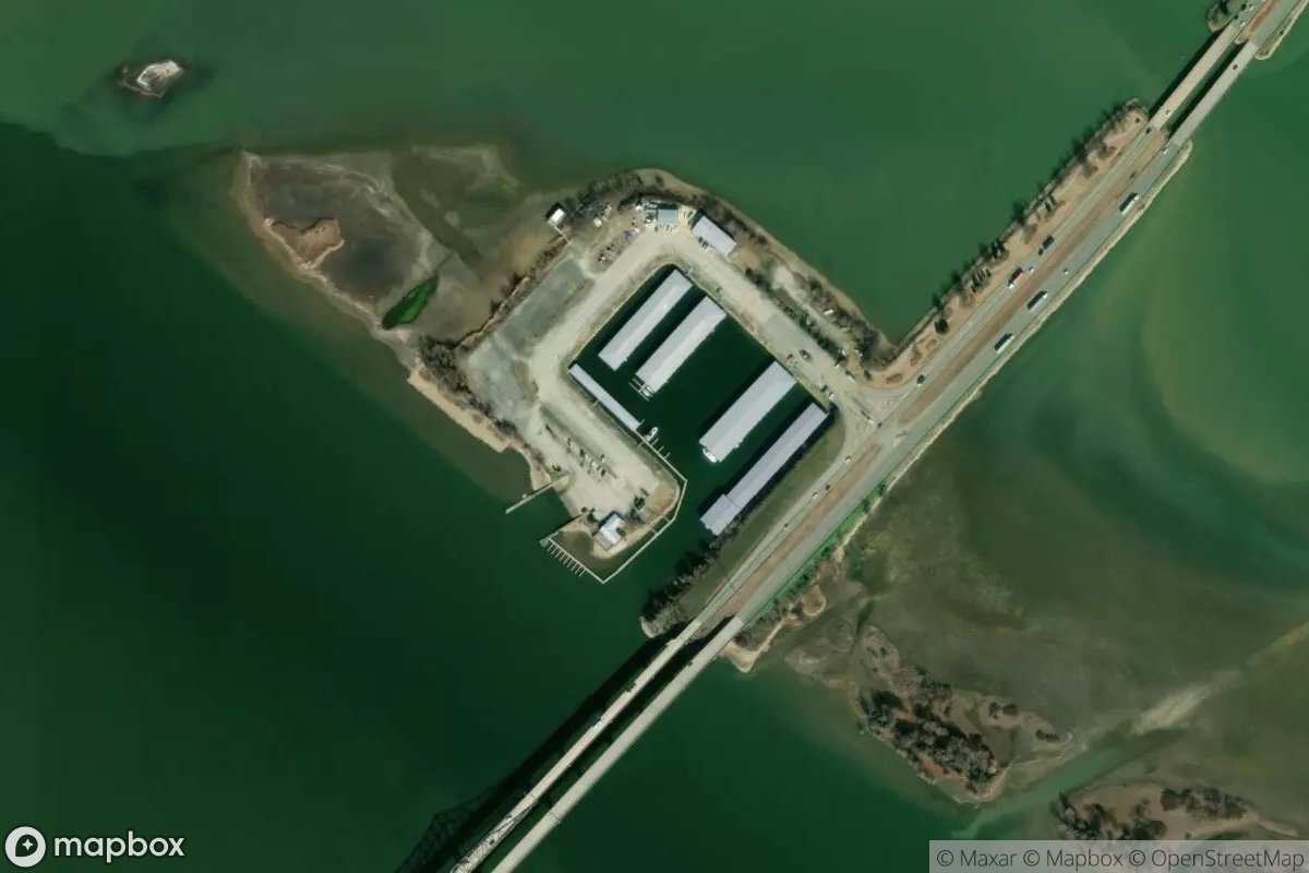 Satellite view of Decatur Harbor