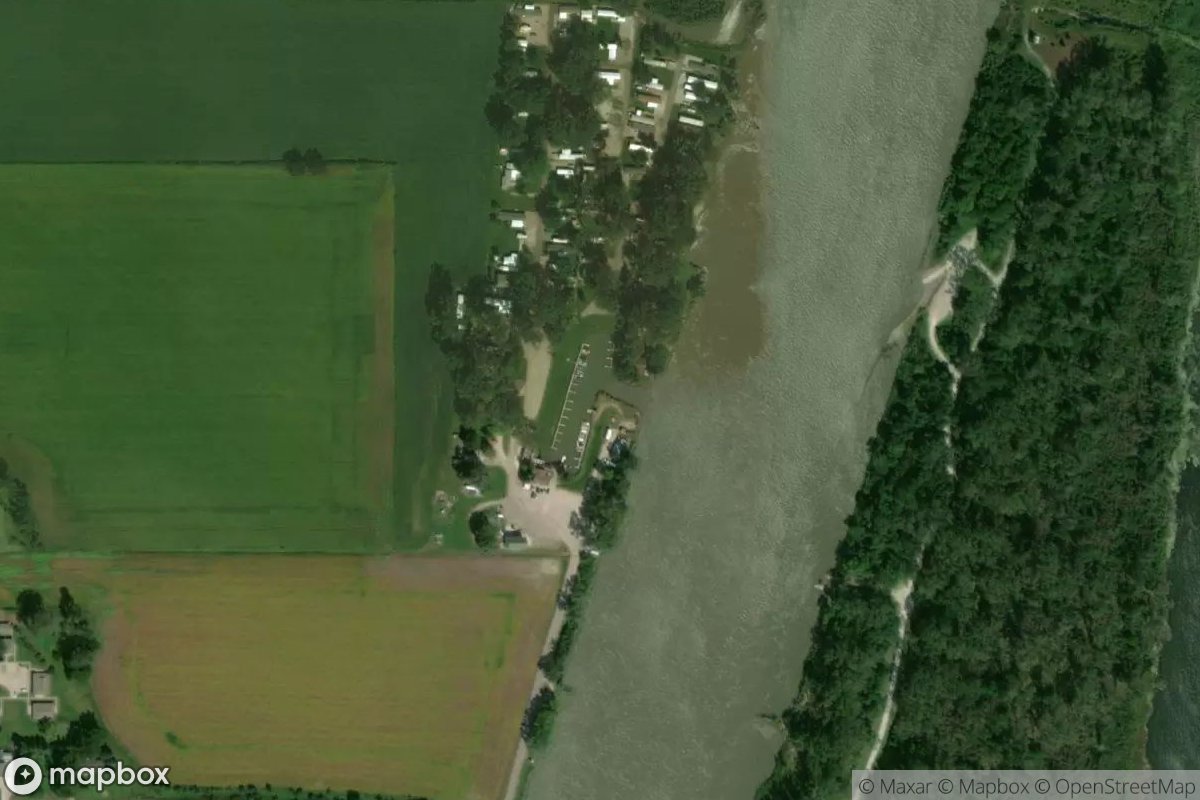 Satellite view of Decatur Marina