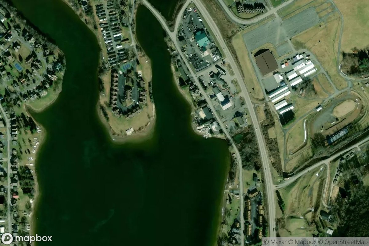 Satellite view of Deep Creek Marina