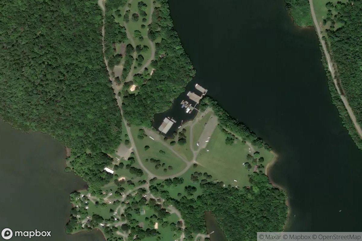 Satellite view of DEFEATED CREEK MARINA