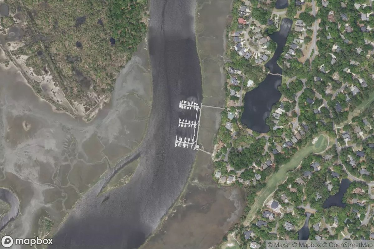 Satellite view of Delegal Marina