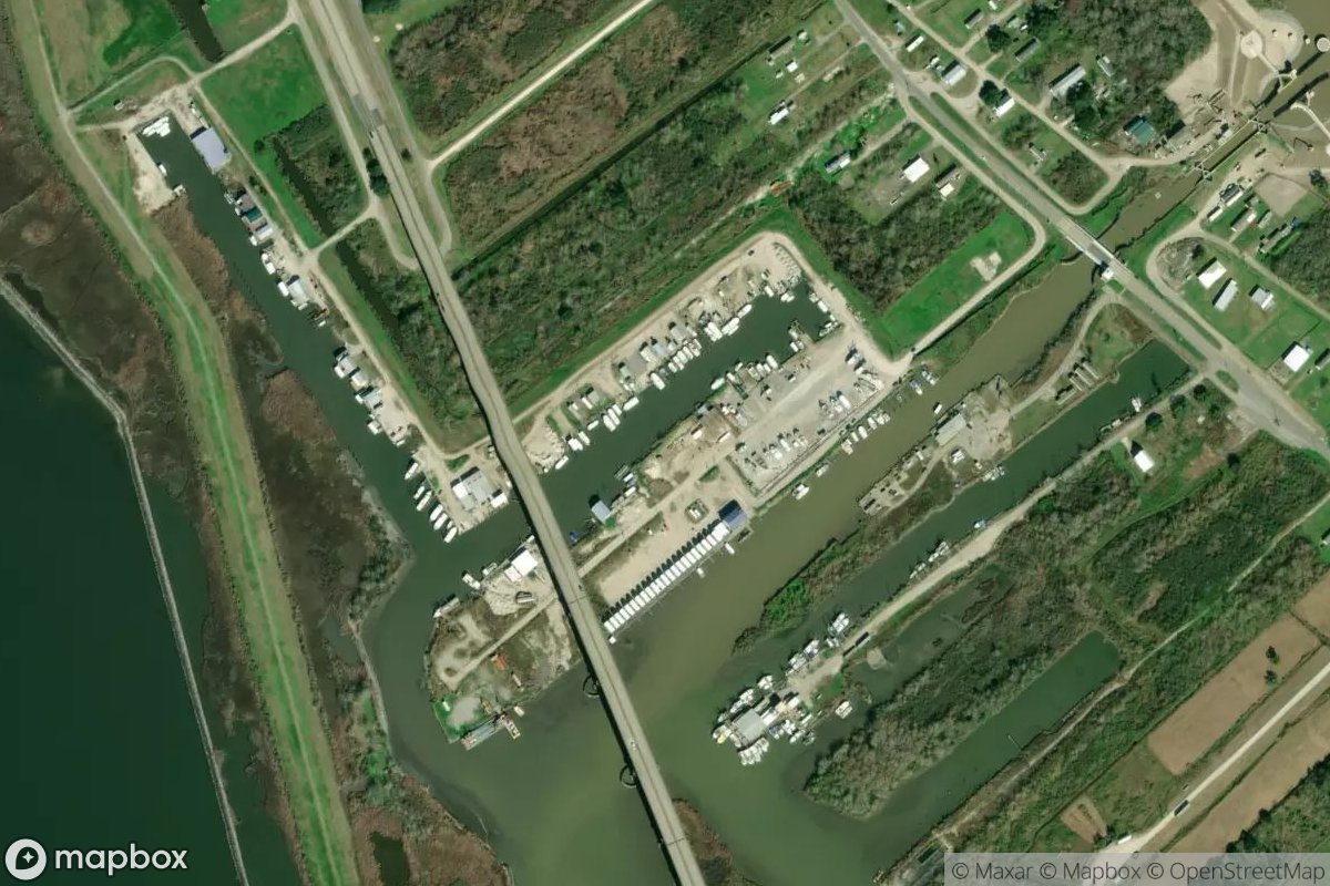 Satellite view of Delta Marine