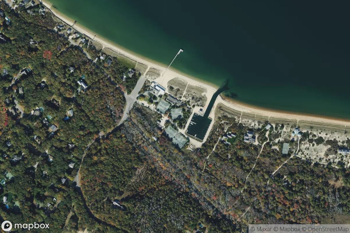 Satellite view of Devon Yacht Club