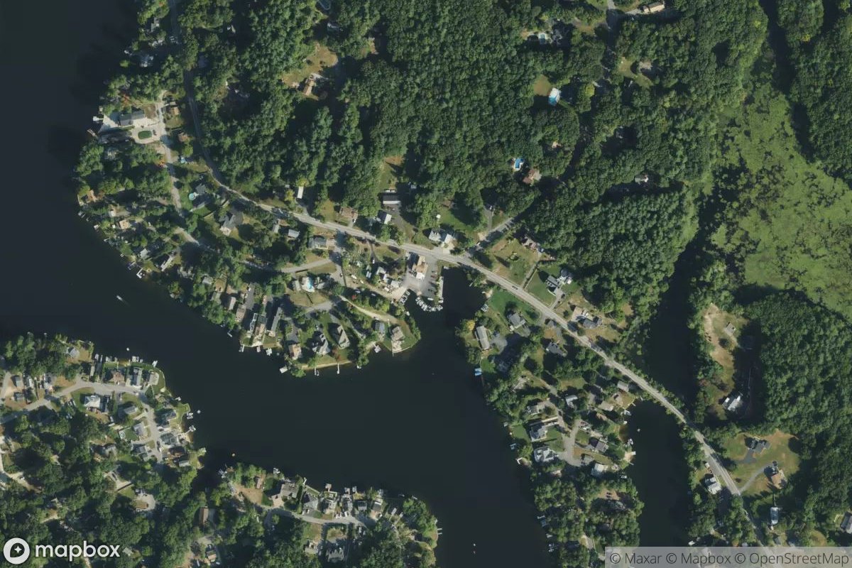 Satellite view of Dockside Marina