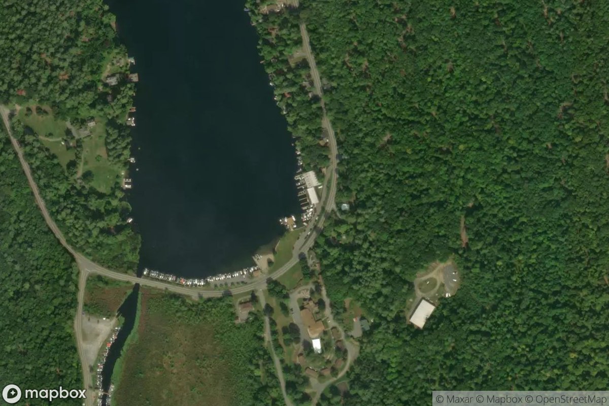 Satellite view of Dunhams Bay Boat Co.