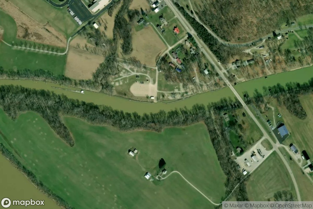 Satellite view of Eagle Creek Marina