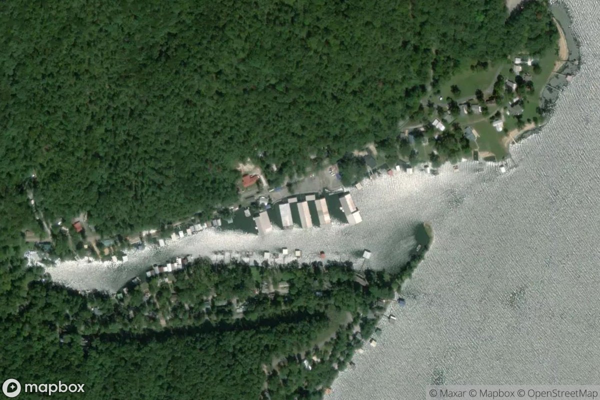 Satellite view of Eastport Marina