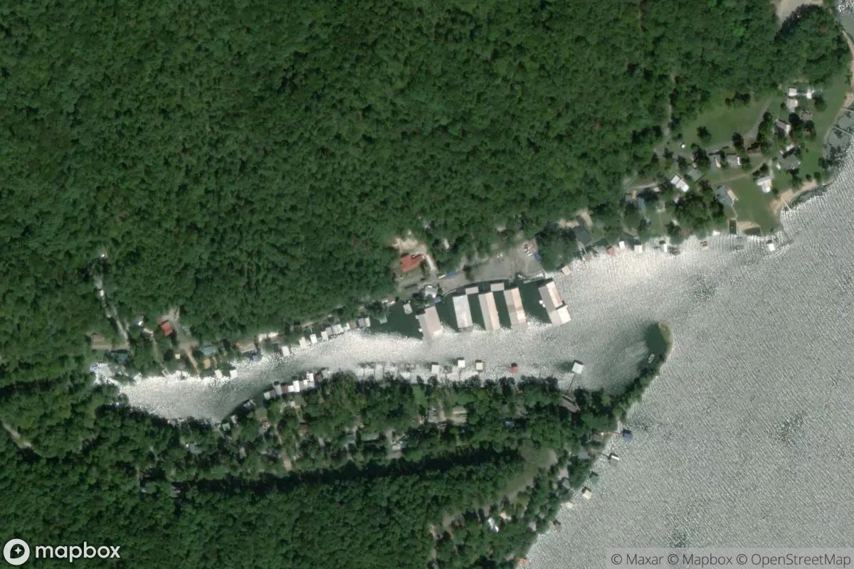 Satellite view of Eastport Marina