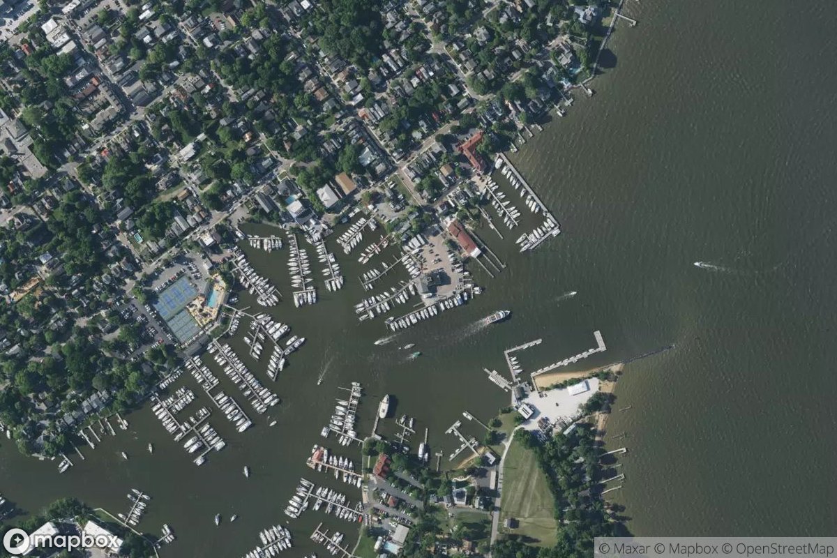 Satellite view of Eastport Yacht Center