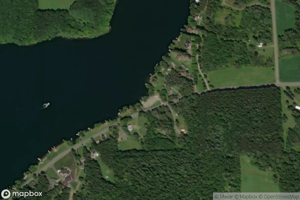 Satellite view of Eaton Reservoir Boat Launch