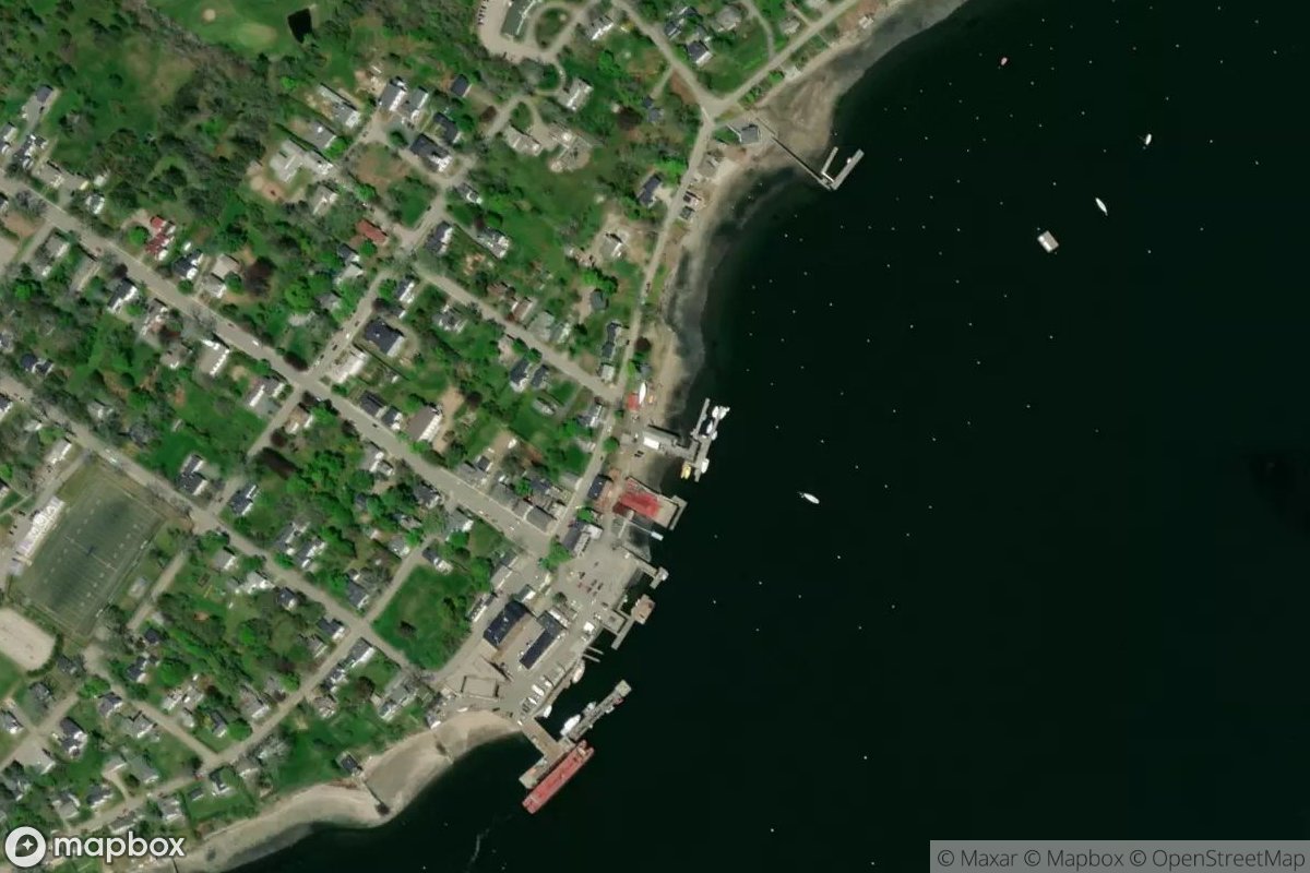 Satellite view of Eaton's Boatyard