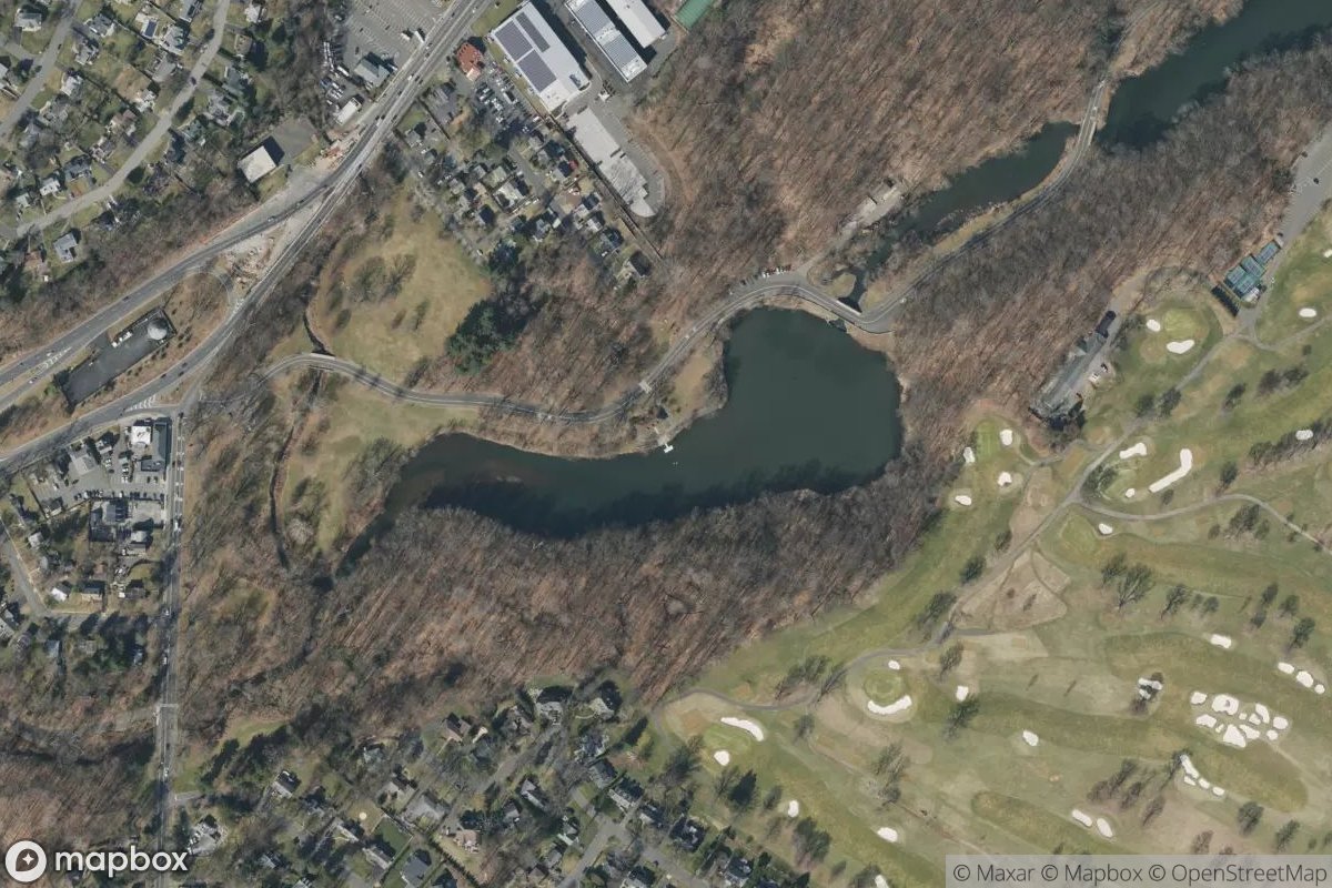 Satellite view of Echo Lake Pedalboat Rental