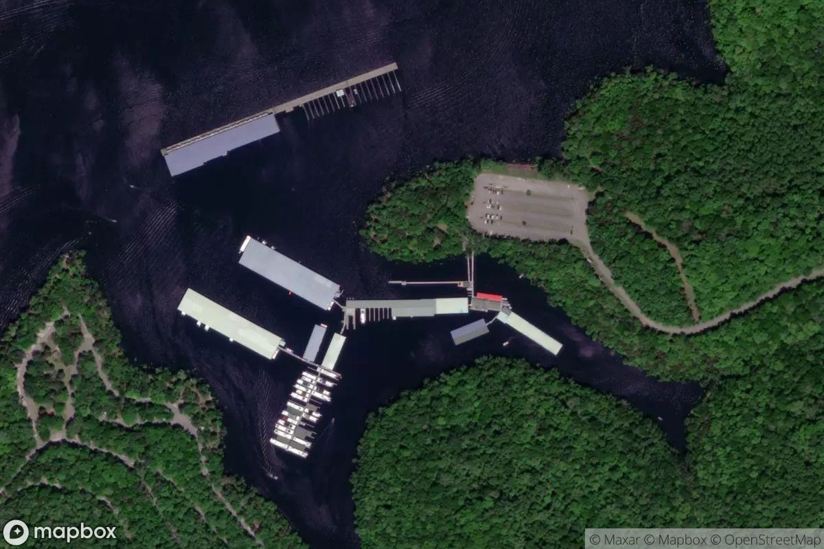 Satellite view of Edgar Evins Marina