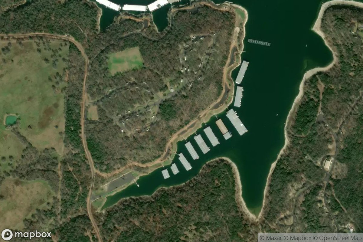 Satellite view of Eisenhower Yacht Club