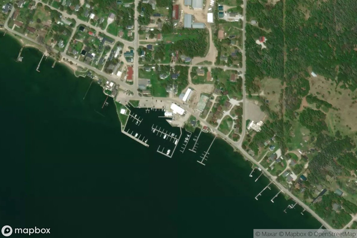Satellite view of EJ Mertaugh Boat Works