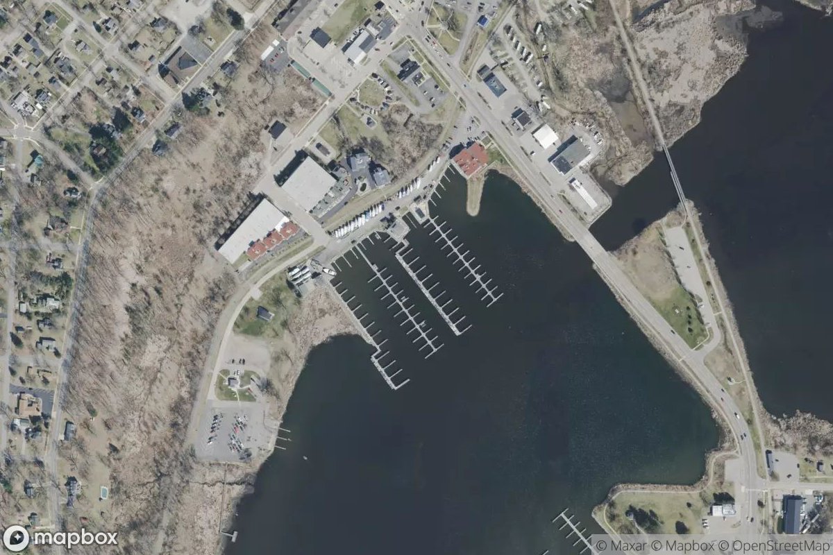 Satellite view of Ellenwood Marina