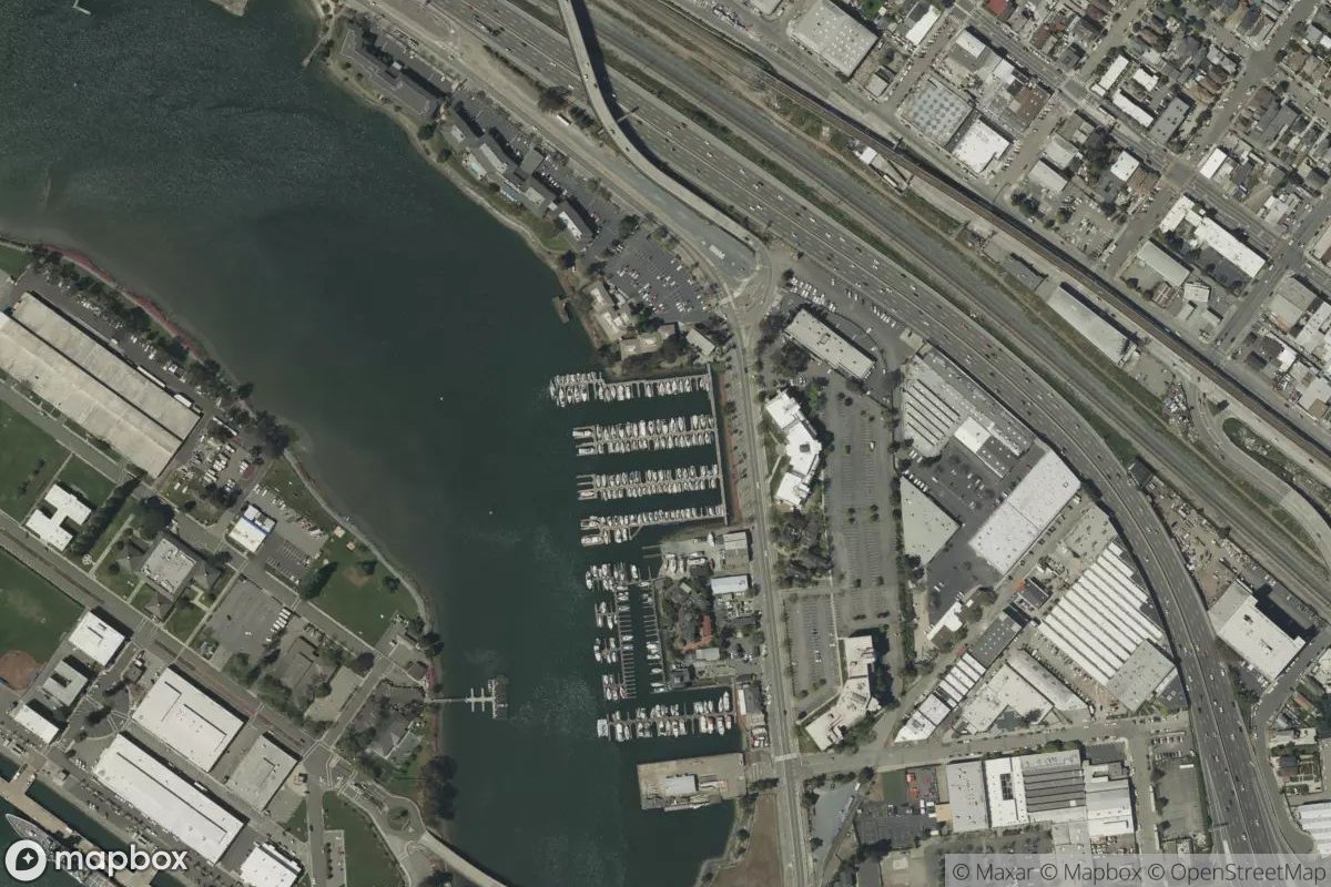Satellite view of Embarcadero Cove