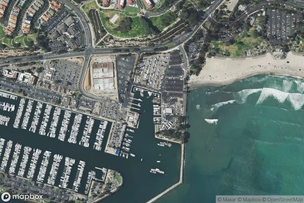 Satellite view of Embarcadero Marina