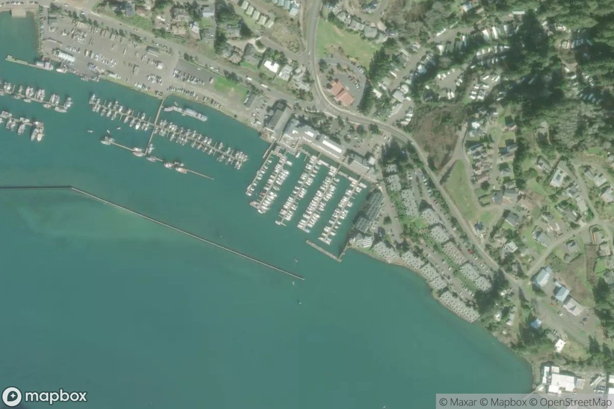Satellite view of Embarcadero Marina