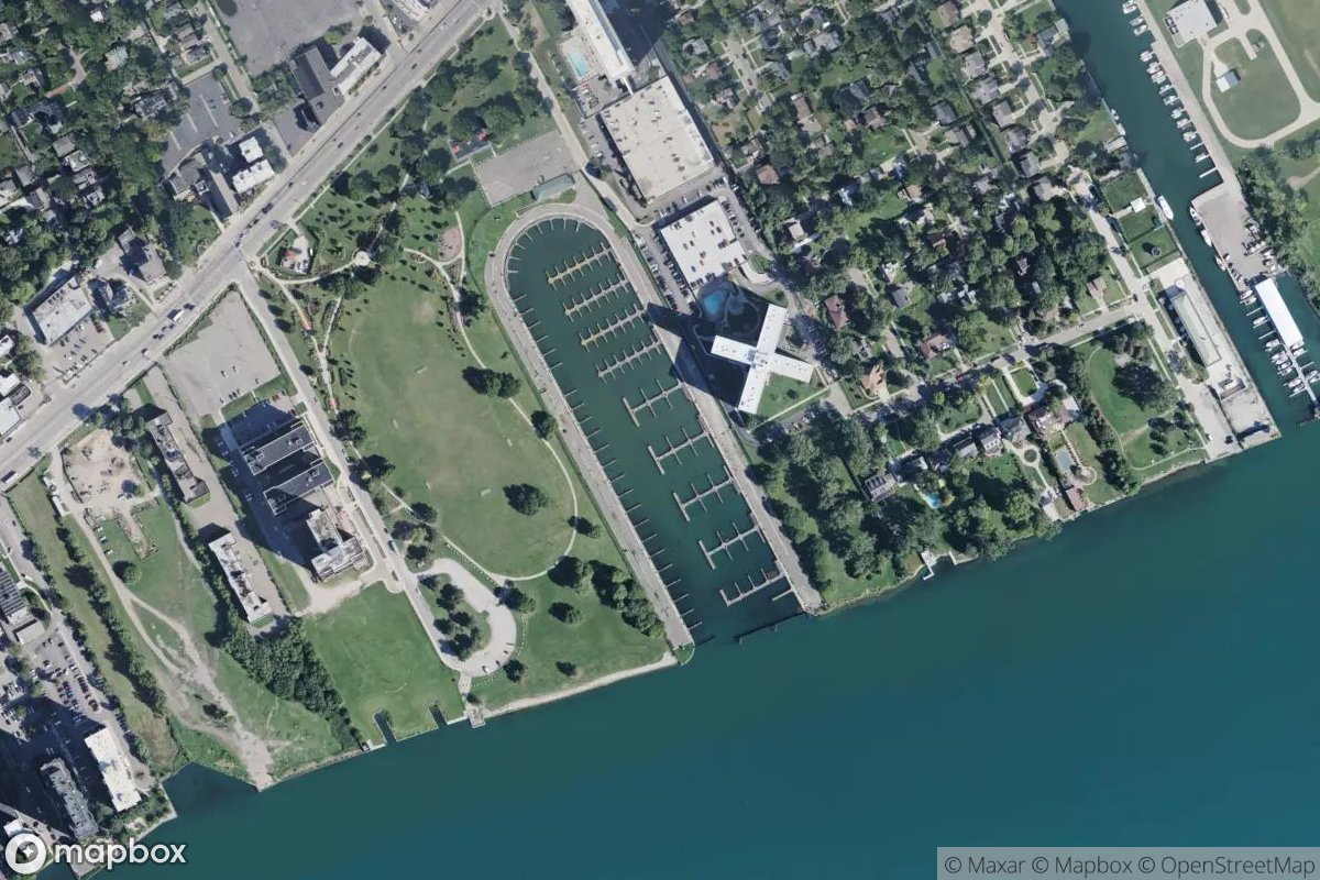 Satellite view of Erma Henderson Marina