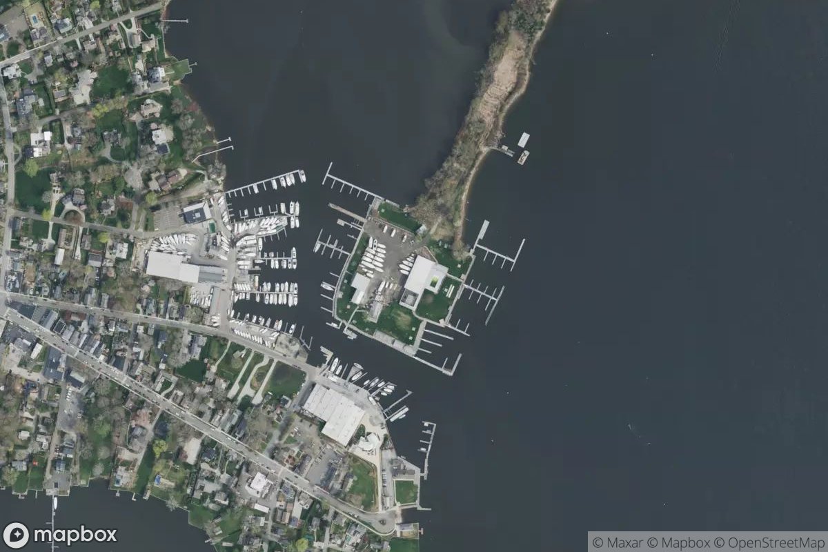 Satellite view of Essex Island Marina