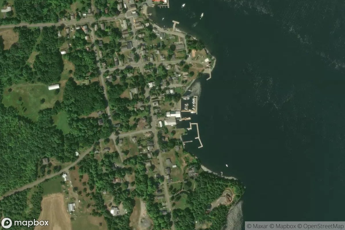 Satellite view of Essex Shipyard Marina