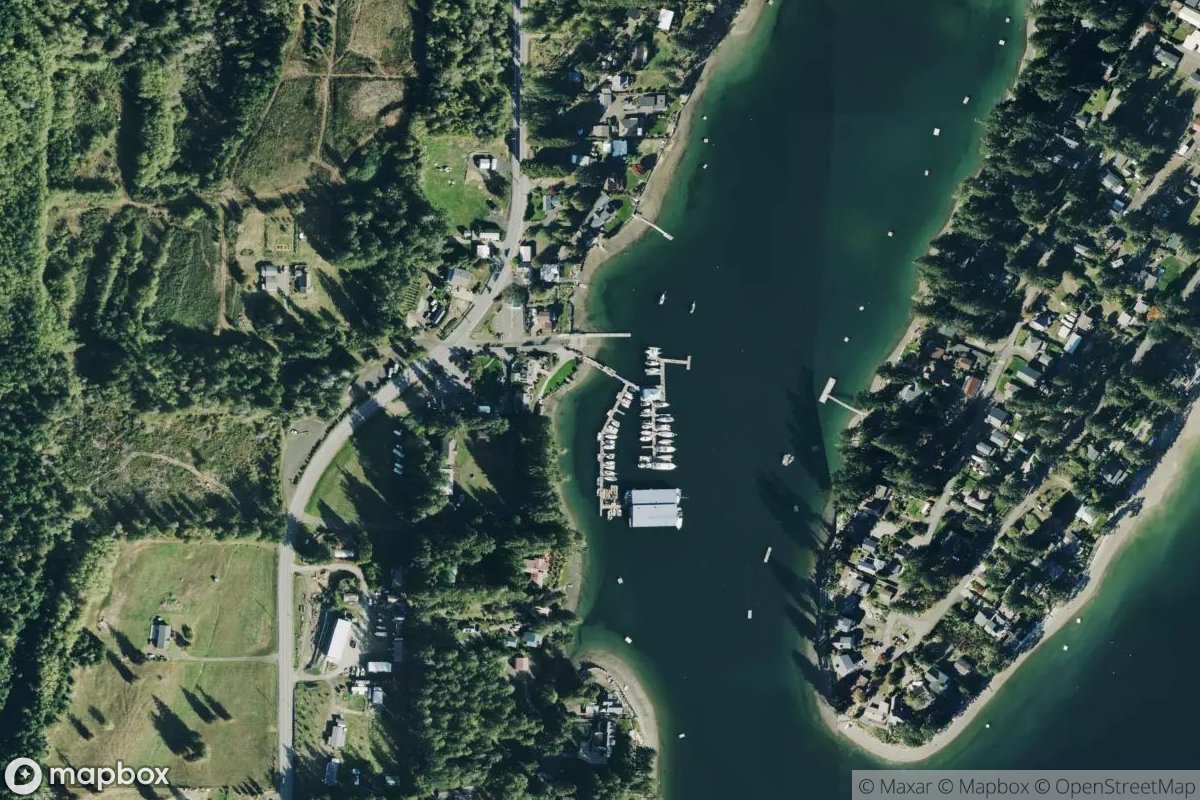 Satellite view of Fair Harbor Marina