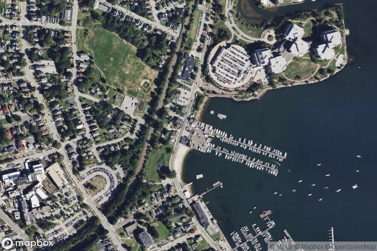 Satellite view of Ferry Slip Dockominiums