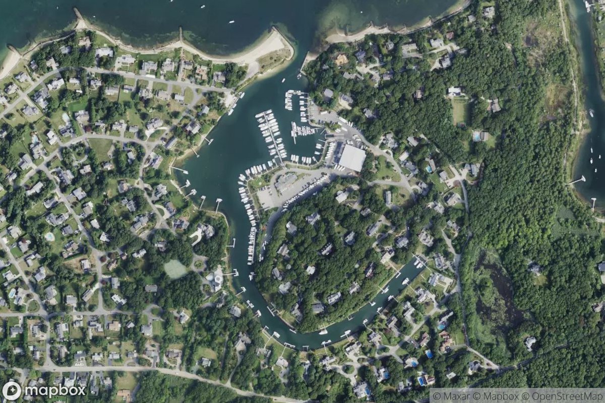 Satellite view of Fiddlers Cove