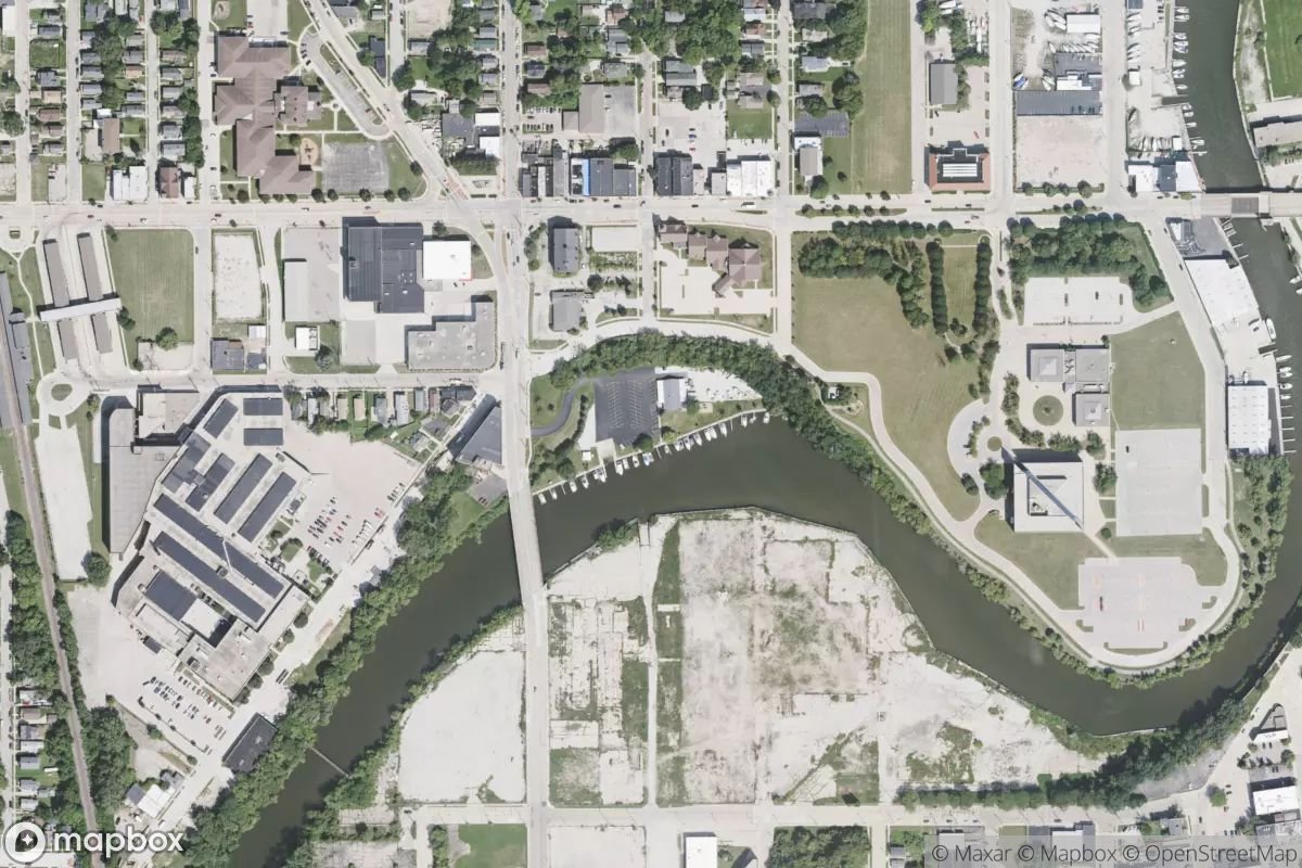 Satellite view of Fifth Street Yacht Club