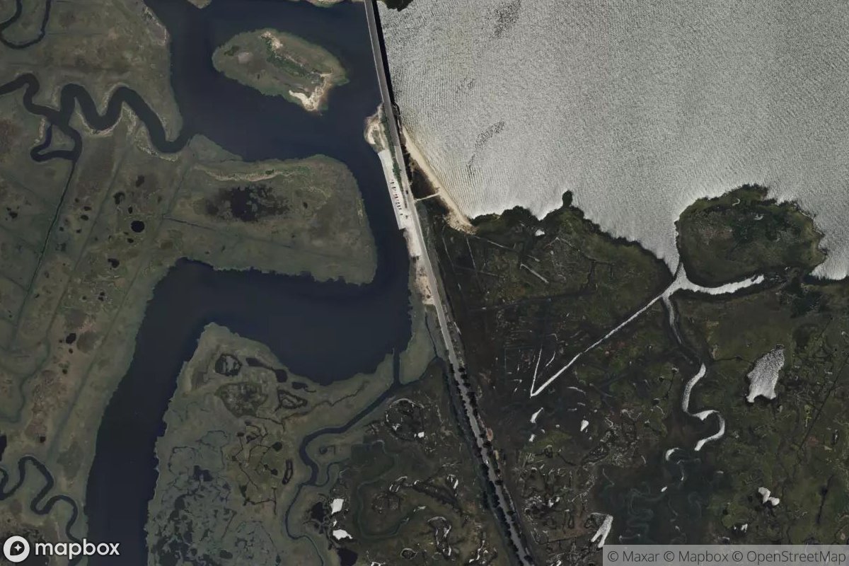 Satellite view of First Bridge Marina