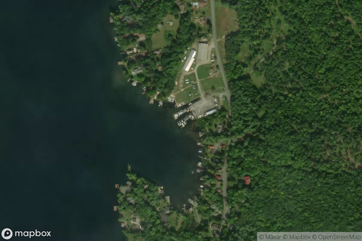 Satellite view of Fischer's Marina