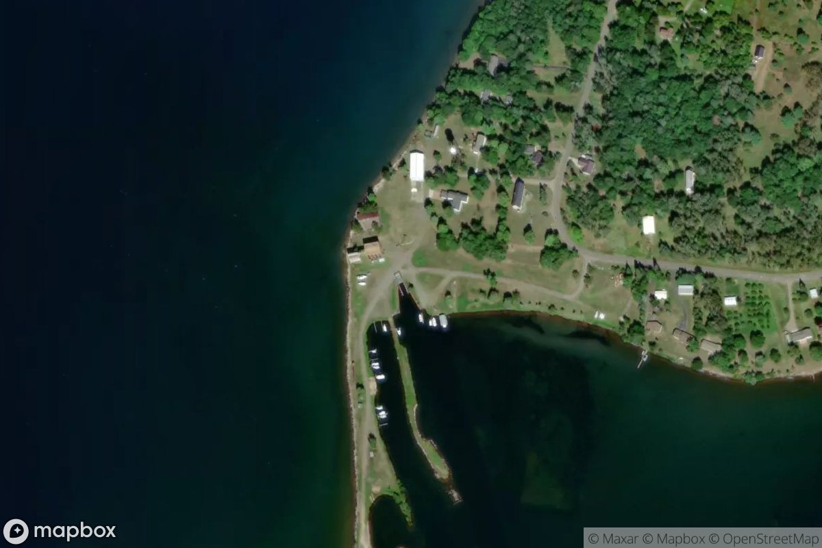 Satellite view of Ford's Superior Retreat
