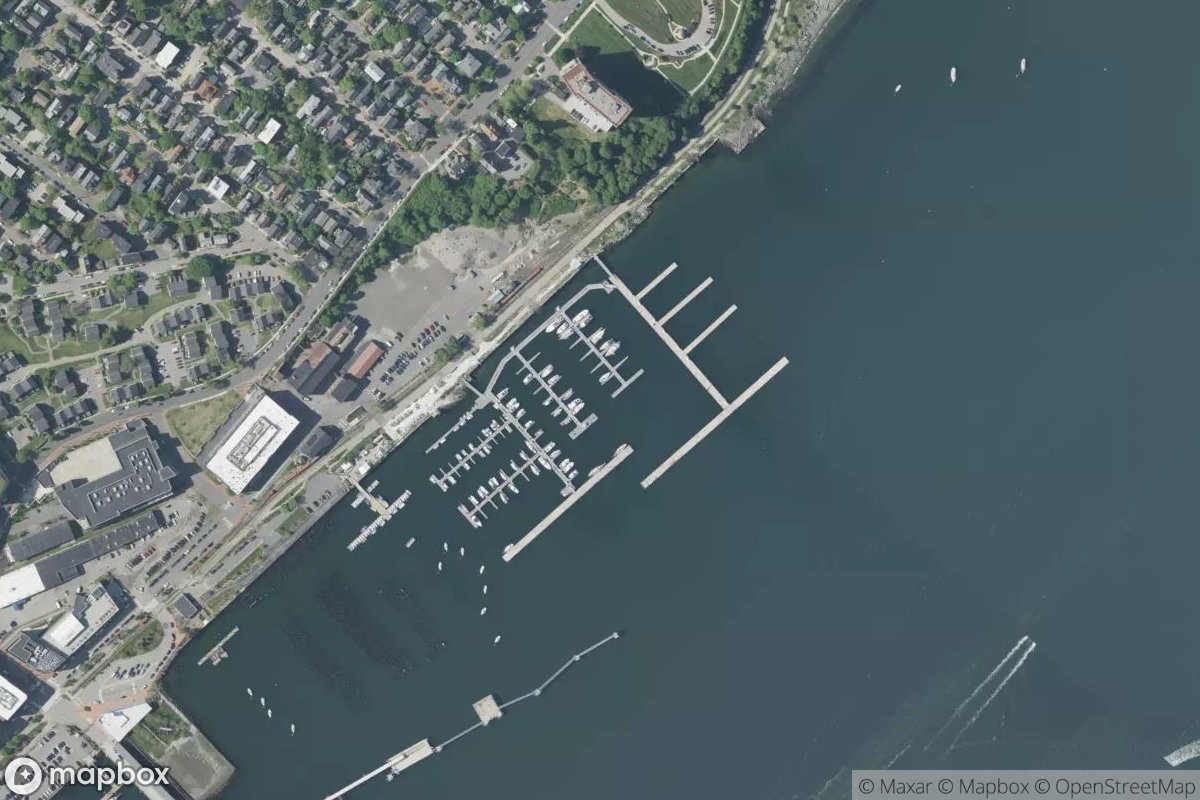 Satellite view of Fore Points Marina