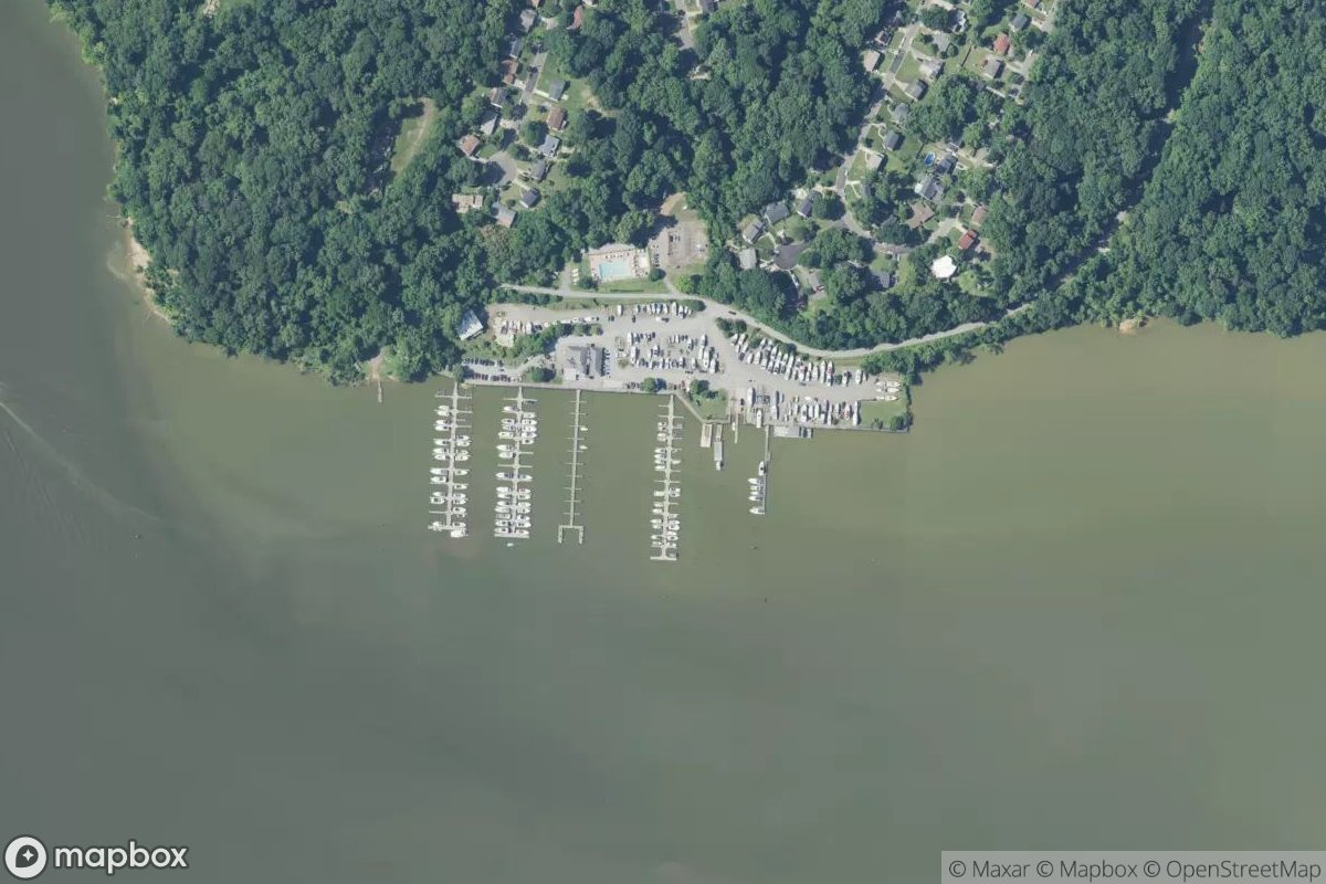 Satellite view of Fort Washington Marina