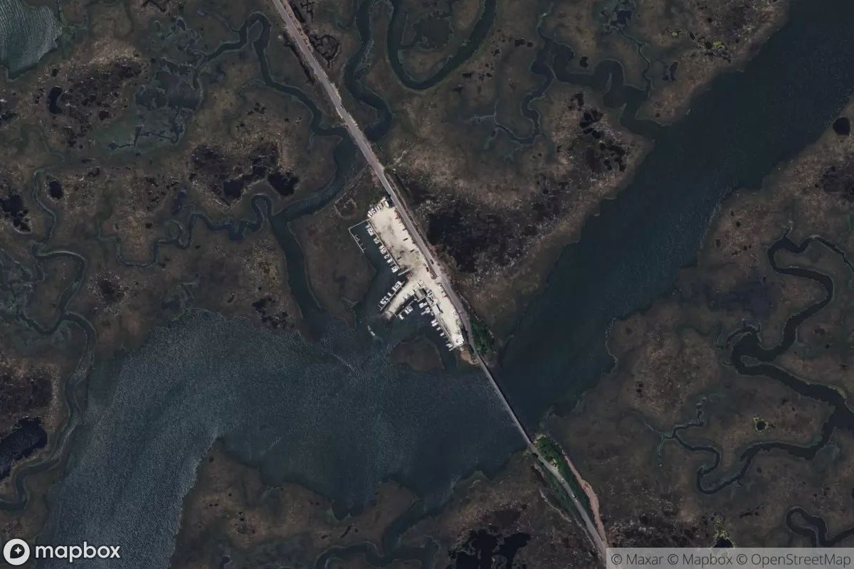 Satellite view of Fourth Bridge Marina