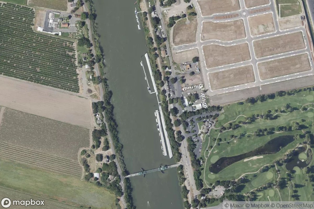 Satellite view of Freeport Marina