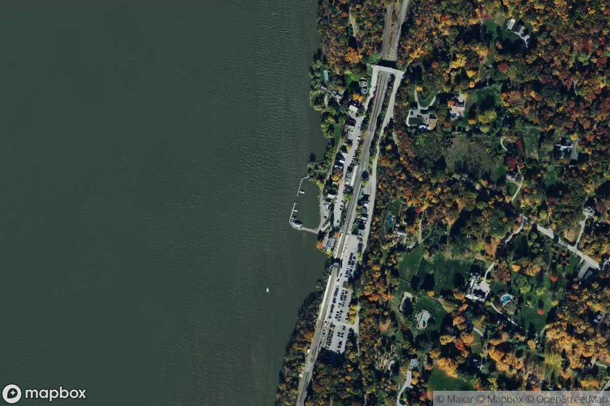 Satellite view of Garrison Yacht Club